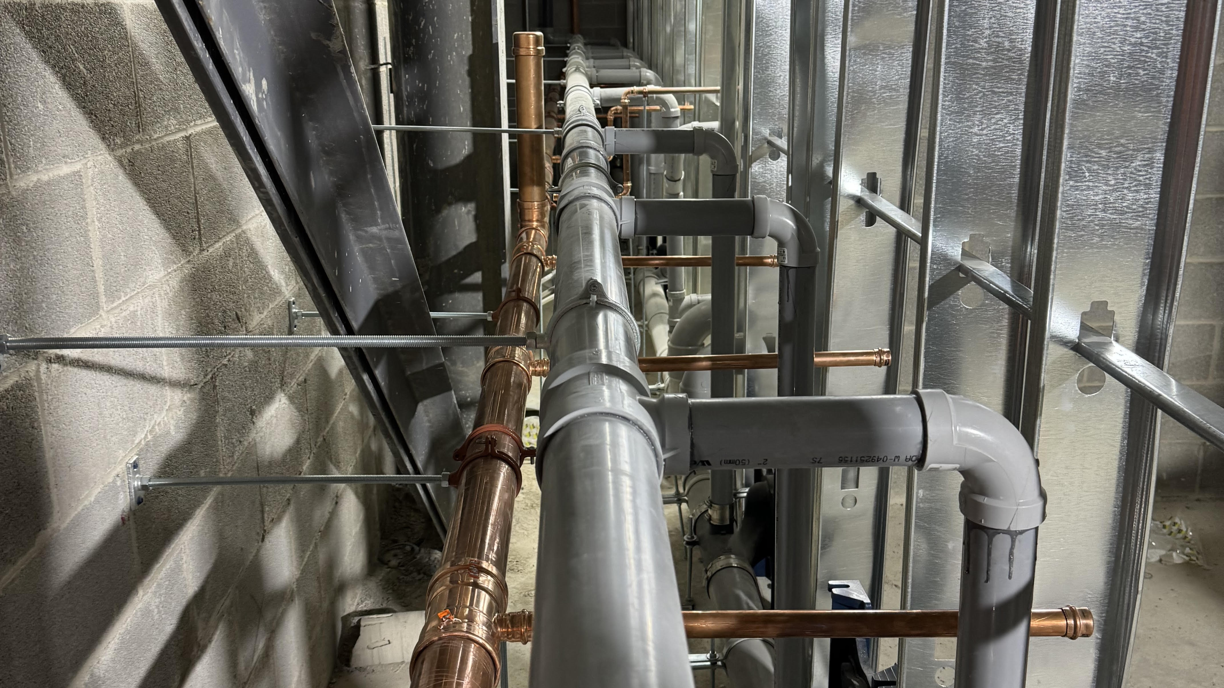 New Construction Plumbing